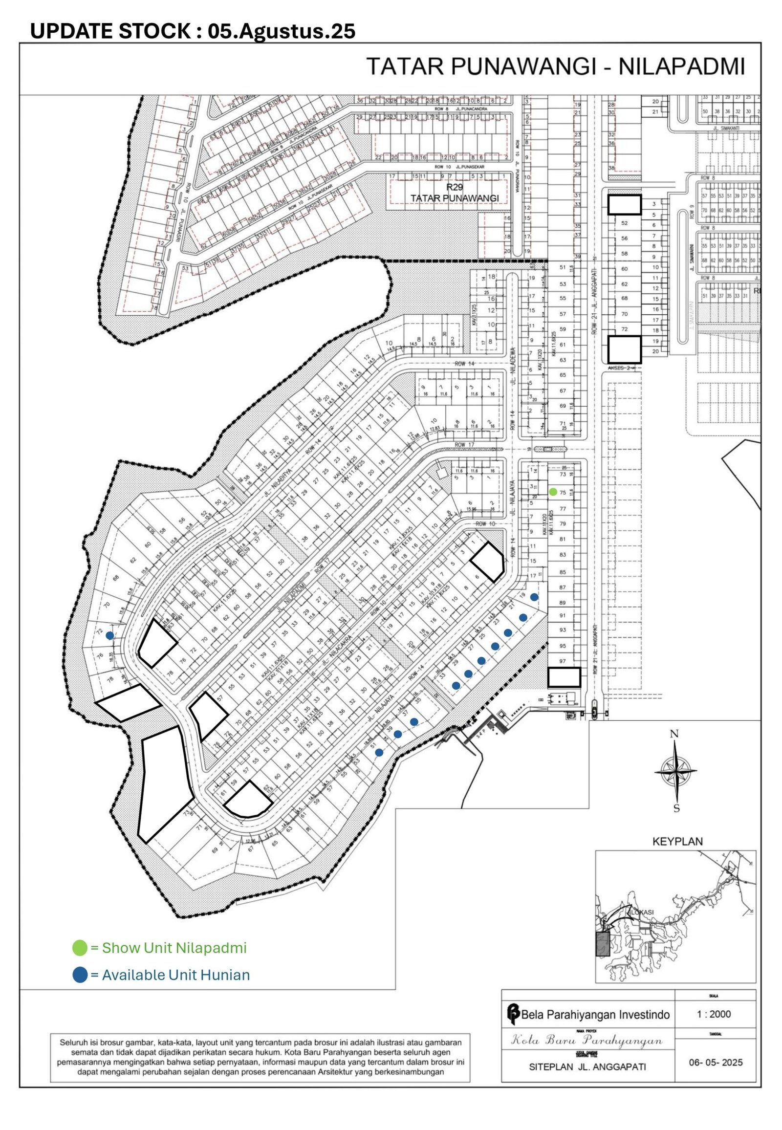 Update Stock Unit Hunian Tatar Nilapadmi 05.08.25_page-0001