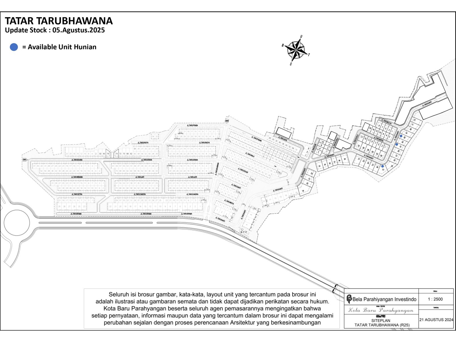 Update Stock Unit Hunian Tatar Tarubhawana 05.08.25_page-0001